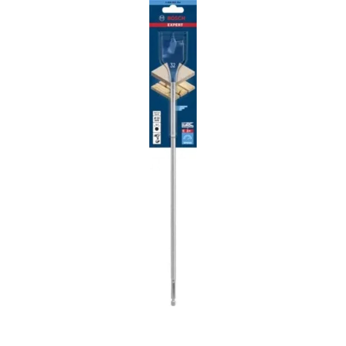Broca Chata Encaixe Hexagonal Ø32mm X 400mm 1-4 Speed Bosch 69470_0.jpg